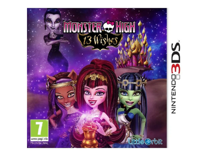 3ds Monster High 13 Souhaits