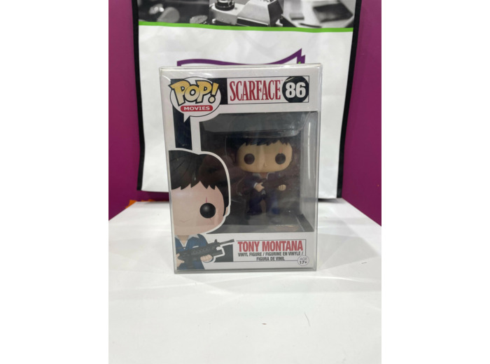 Figurine Funko! Pop - Scarface n°86 - Tony Montana (03408)