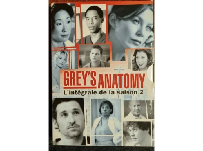 Dvd Grey's Anatomy : L'intégrale saison 2 - Coffret 8 DVD