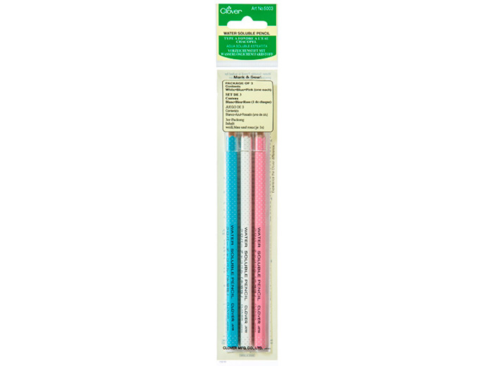 Clover – Lot 3 crayons solubles à l'eau