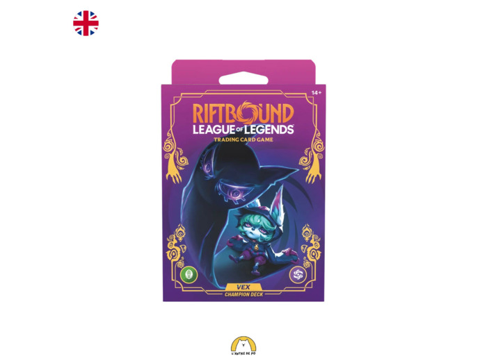 Précommande - Deck Riftbound : Unleashed VEX (EN)
