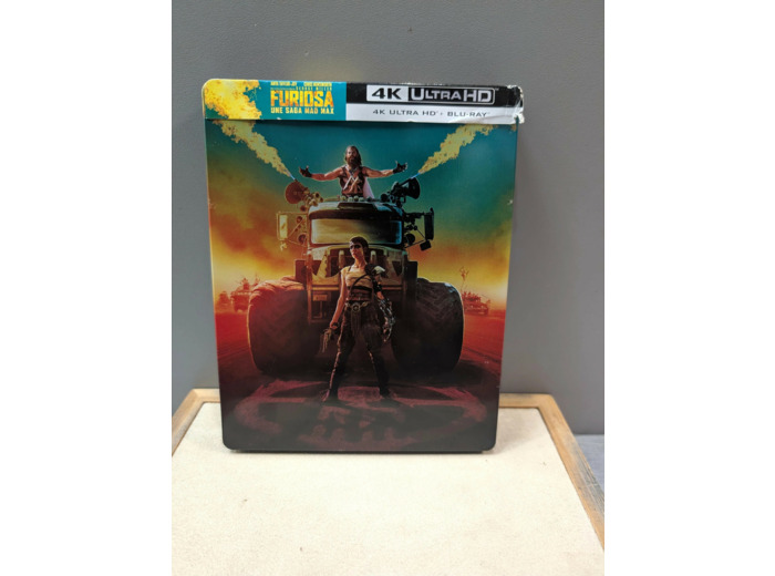 Blu-Ray Furiosa : Une saga Mad Max - Exclusivité FNAC boîtier SteelBook - 4K Ultra HD + Blu-ray