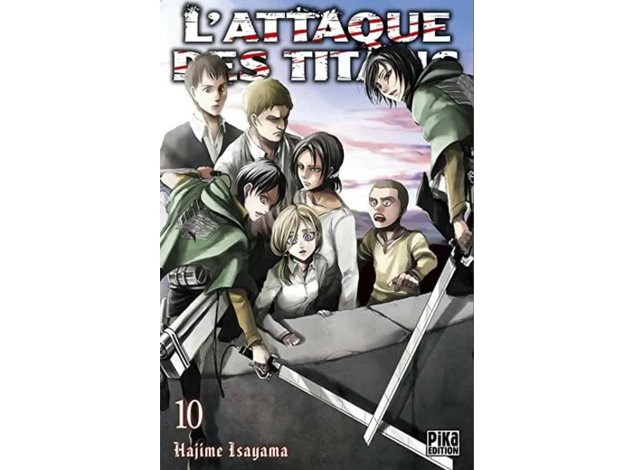 Livre L'attaque des Titans Tome 10