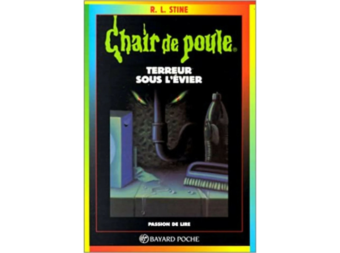 Livre TERREUR SOUS L'EVIER. 7ème édition