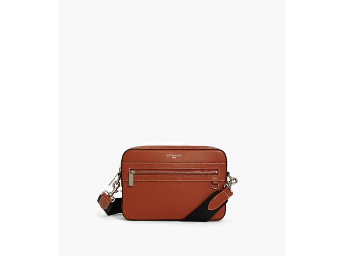 Petite sacoche Emile en cuir grainé