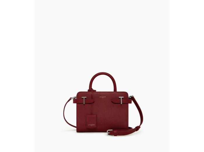 Petit sac à main Emilie en cuir signature T