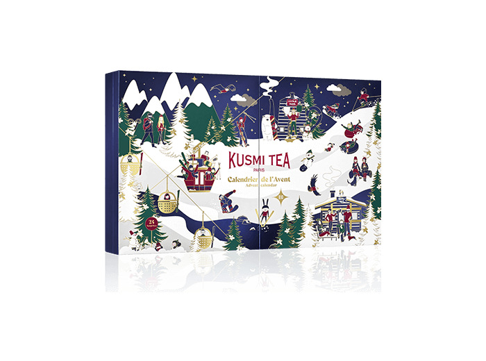 Coffrets & Assortiments Calendrier de l'avent Kusmi Tea bio 2024