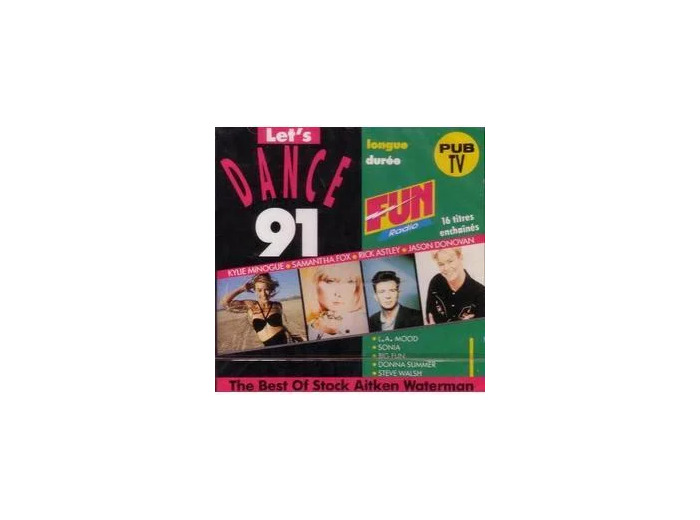 Cd Various - Let's Dance 91 - The Best Of Stock Aitken Waterman (1991)