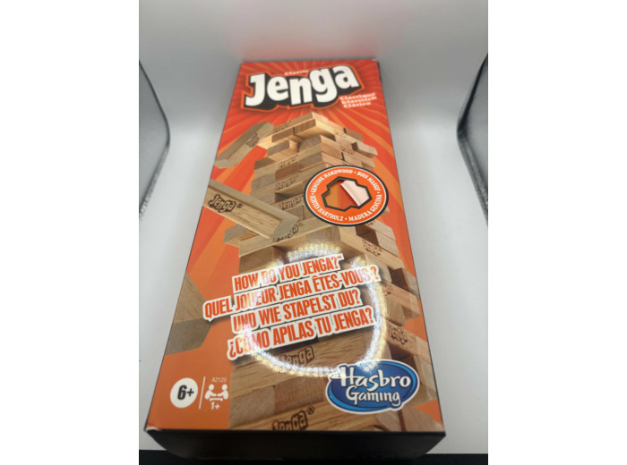 Hasbro Jenga Classic Enfants Et Adultes Jeu de Compétences Motrices