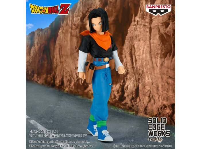 Dragon Ball Z - Figurine Android 17 Solid Edge Works