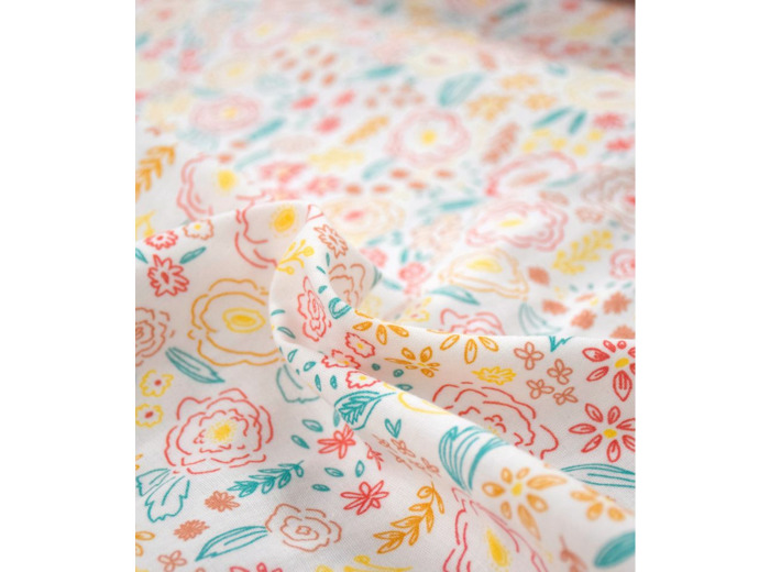 Singulière par Cousette - Tissu Double Gaze "Majorelle"