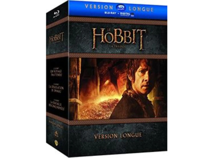 Blu-Ray Le Hobbit - La trilogie - Version longue - Blu - ray + Copie digitale