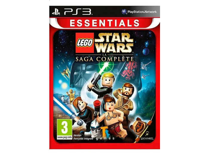 Jeu Ps3 Lego Star Wars La Saga Complète (Edition Essentials)