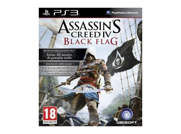 Jeu Ps3 Assassin's Creed Iv (4) Black Flag