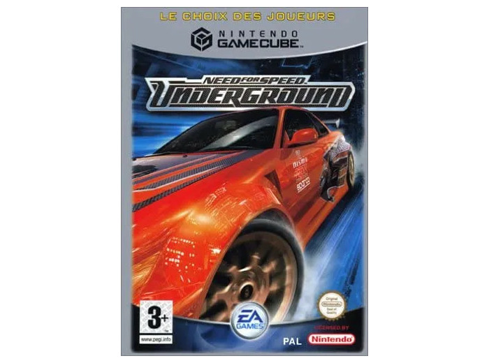 Jeu GC Need For Speed Underground - Player Choice