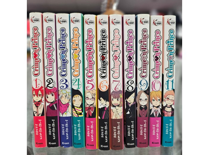 [COLLECTION MANGA OCCASION] crimson prince tome 1 à 11