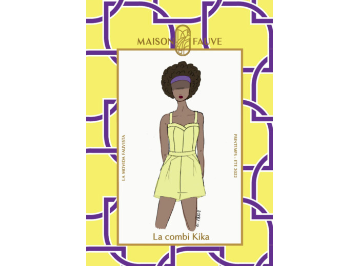 Maison Fauve - Patron Femme Combinaison Kika du 34 au 52