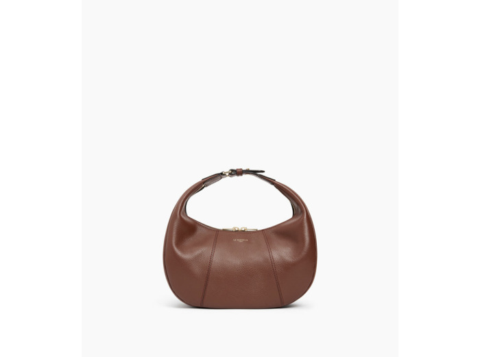 Petit sac hobo Juliette en cuir grainé