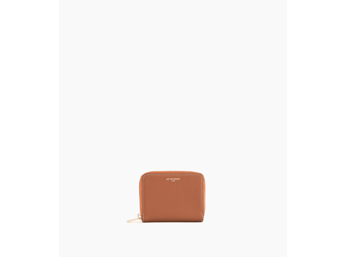 Porte monnaie Emilie en cuir grainé