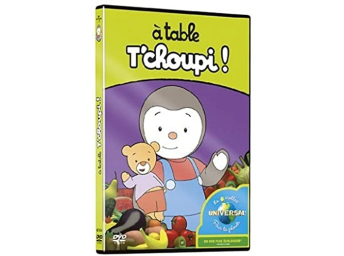 Dvd T'choupi et ses amis : à table t'choupi !