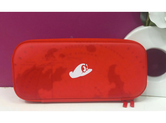 Pochette Switch Mario Odyssey Rouge