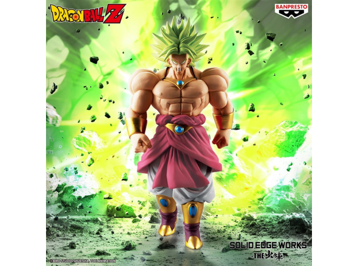 [FIGURINE] Dragon Ball Z - Solid Edge Works - Broly II 23 cm