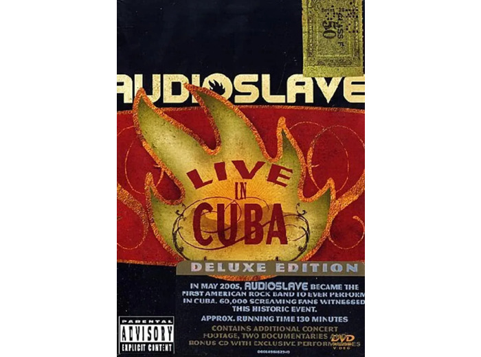 Dvd Audioslave Live In Cuba