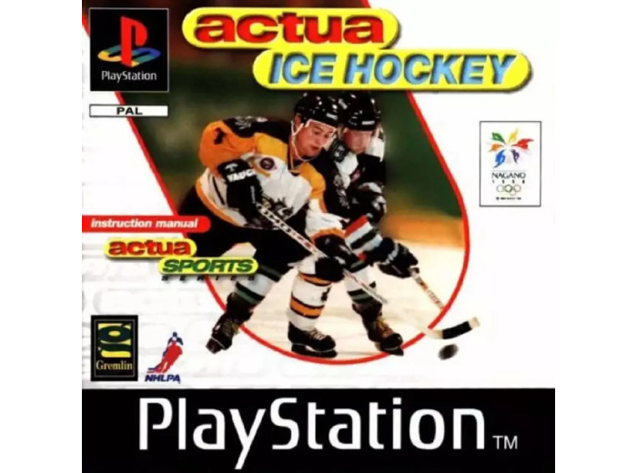 Jeu PS1 Actua Ice Hockey