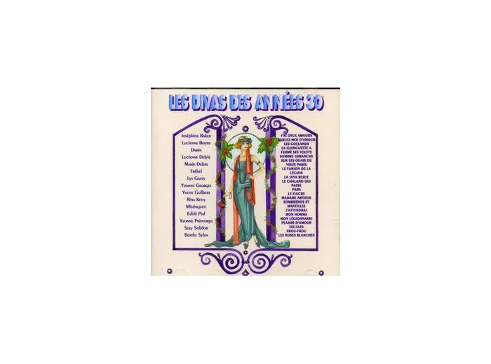 Cd LES DIVAS DES ANNEES 30