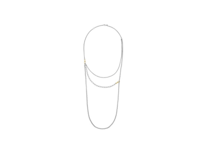 Collier Arthus Bertrand Les intemporels en argent et or jaune