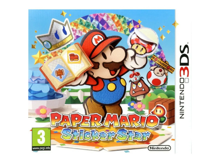 Jeu Nintendo Paper Mario Sticker Star Selects 3ds