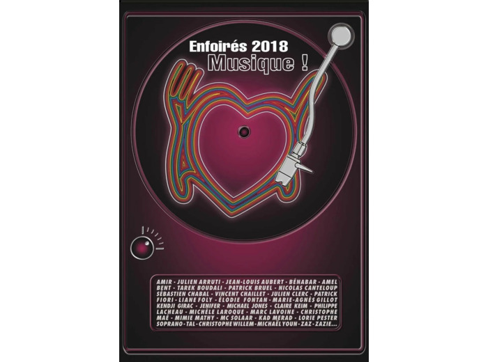 Dvd Les Enfoirés - 2018 : Musique !