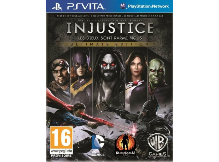 Jeu PSVita Injustice : les Dieux sont parmi nous – Ultimate Edition