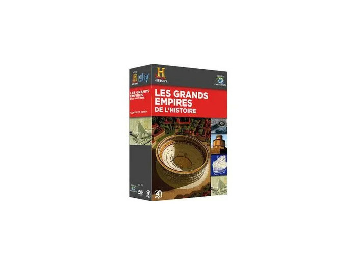 Dvd Les grands Empires de l'Histoire Coffret 4 DVD