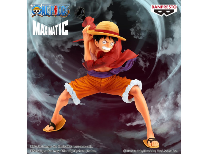 [FIGURINE] One Piece -Maximatic - Monkey D Luffy I · II Special 21 cm -