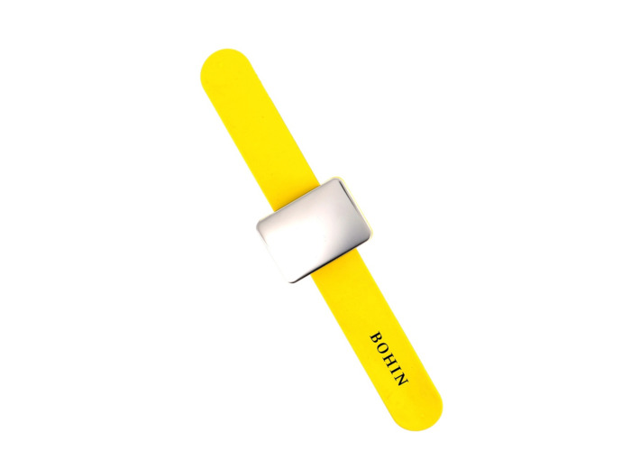 Bohin - Bracelet Aimanté Porte-épingles Jaune