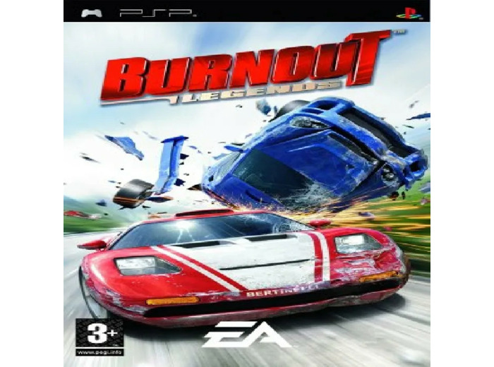 JEU PSP Burnout Legends - Jeu