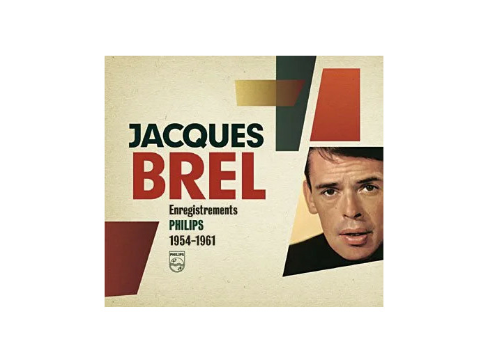 Cd Jacques Brel - Enregistrements Philips 1954 - 1961 (2008)