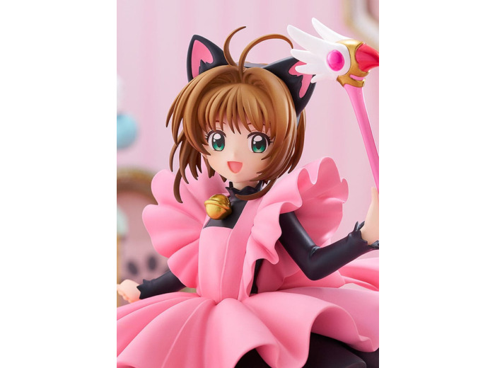 [EXCLU WEB] Cardcaptor Sakura - Pop Up Parade L - Sakura Kinomoto: Black Cat Costume Ver. L Size 22 cm