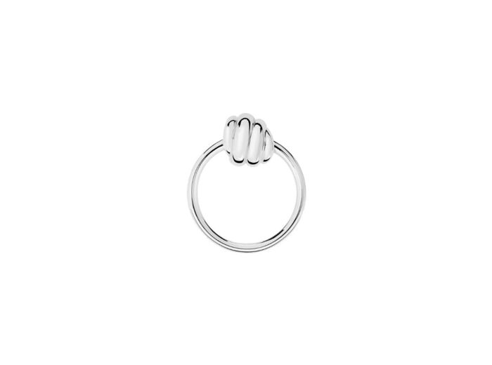 Mono boucle d'oreille DoDo Nodo en argent