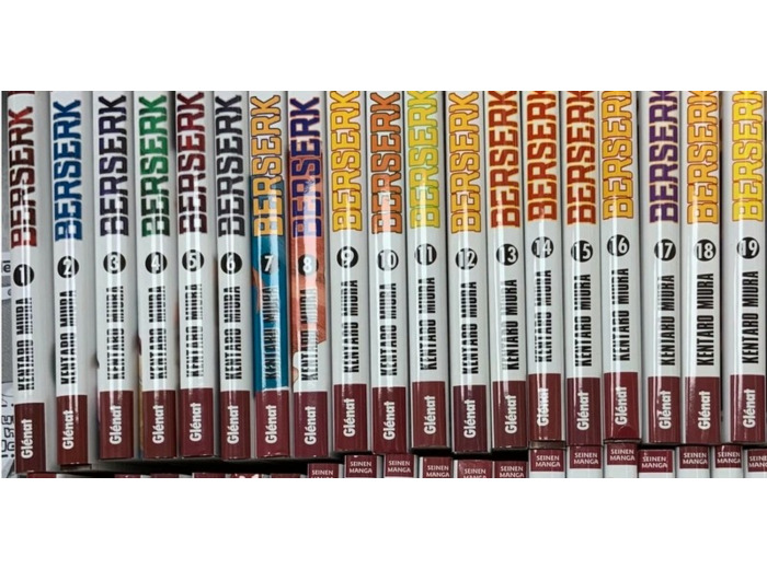 Collection Manga Berserk Tome 1 à 42 manque tome 13, 16, 24, 27 ,34 (occasion)