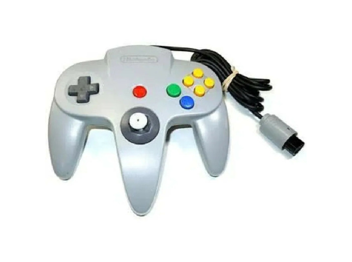 Manette Filaire Nintendo N64 Grise