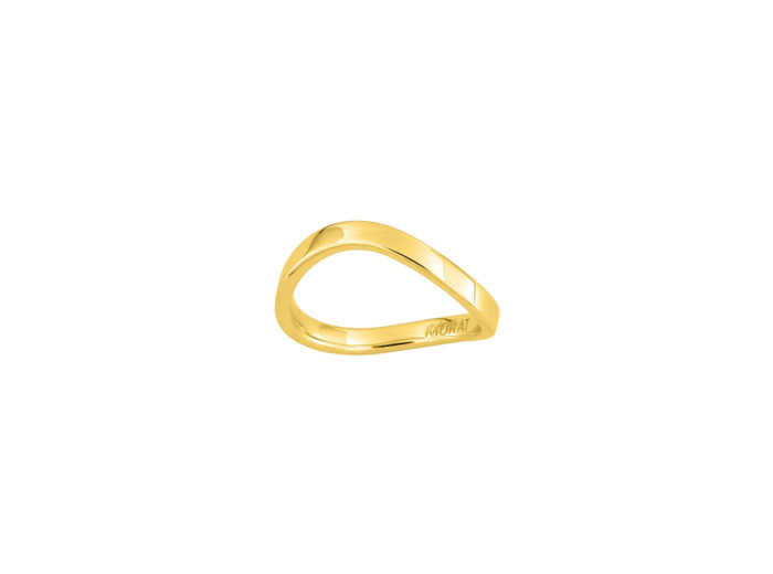Bague Murat Seine en argent et plaqué or