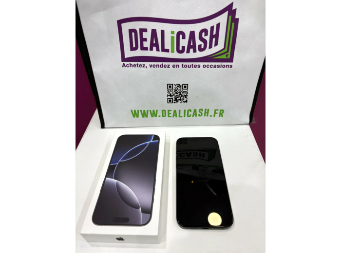 Smartphone Iphone 16 Pro Max 256 Gb -  Black Titanium, 6.90, SIM + eSIM, 48 Mpx, 5G
