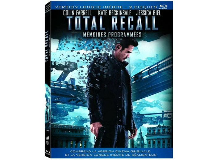 Blu-Ray Total Recall - Mémoires programmées - Version Longue - Blu - ray