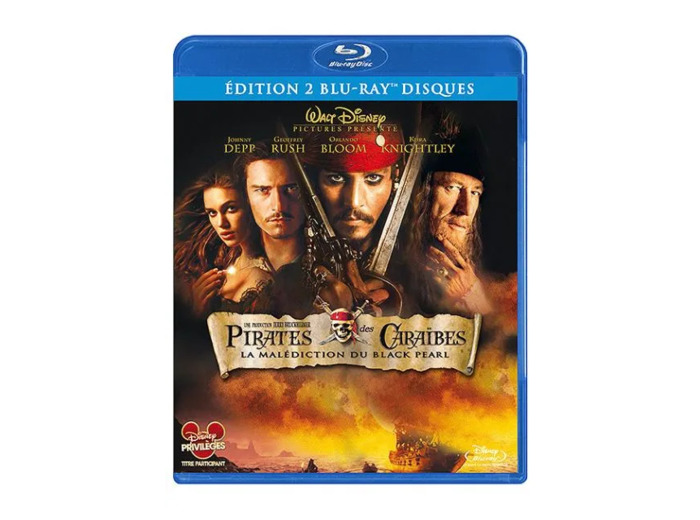 Blu-Ray Pirates des Caraïbes : La malédiction du Black Pearl