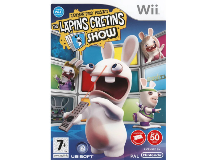 Jeu WII Rayman - The Lapins Crétins Show