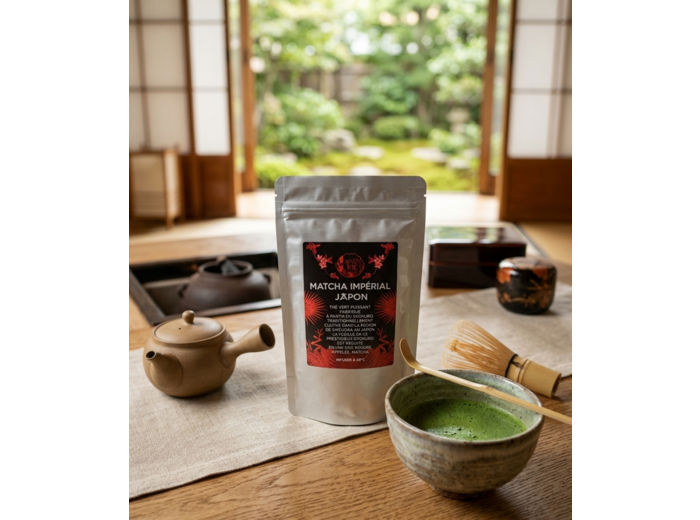 MATCHA DE CÉRÉMONIE BIO 100G JAPON