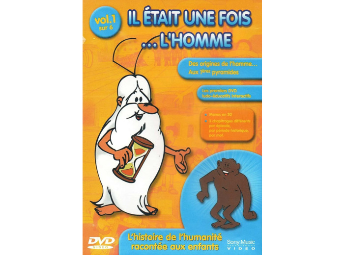 Dvd Il était une fois... l'homme - Vol. 1 : Des origines de l'homme... aux 1ères pyramides