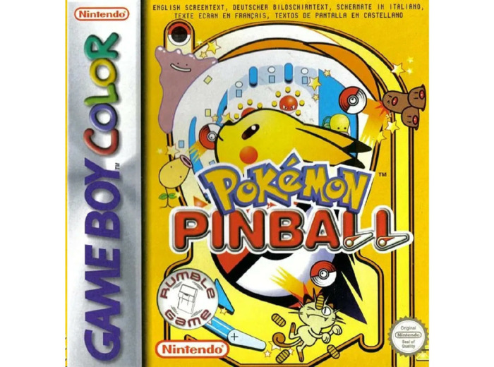 Jeu Gameboy Color Gbc Pokemon Pinball